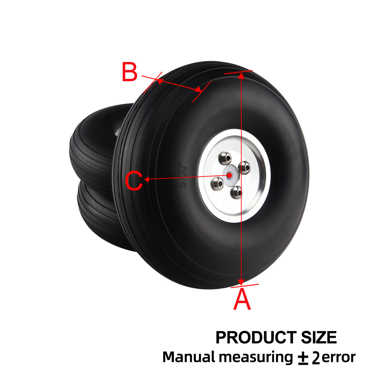Deals ???? ZYHOBBY 1~5inch PU Wheel With Dia-Casting Aluminum Hub ???? -ZYHOBBY Sales Store 08e6dd9be8