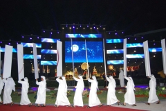 LED curtain for event