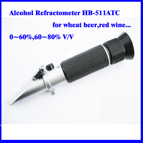 Refractometer For Alcohol wine refractometer 060,6080 V/V,