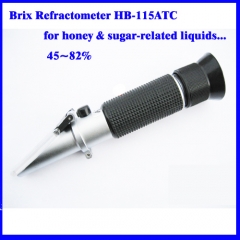 Brix Refractometer 45-82% brix ATC