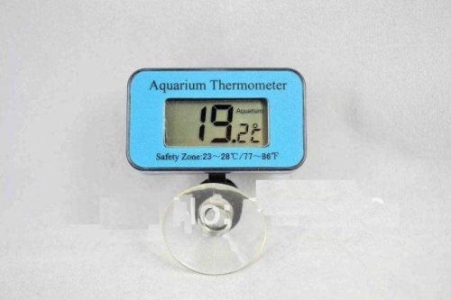 Aquarium Digital Thermometer 100% waterproof with sucker 0-50 C