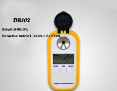 Digital Refractometer Brix 0-90%,RI 1.3330~1.5177nD