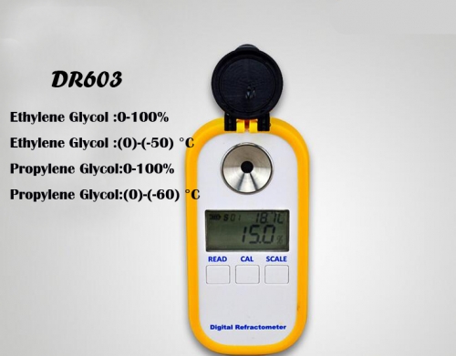 Digital battery/antifreeze refractometer