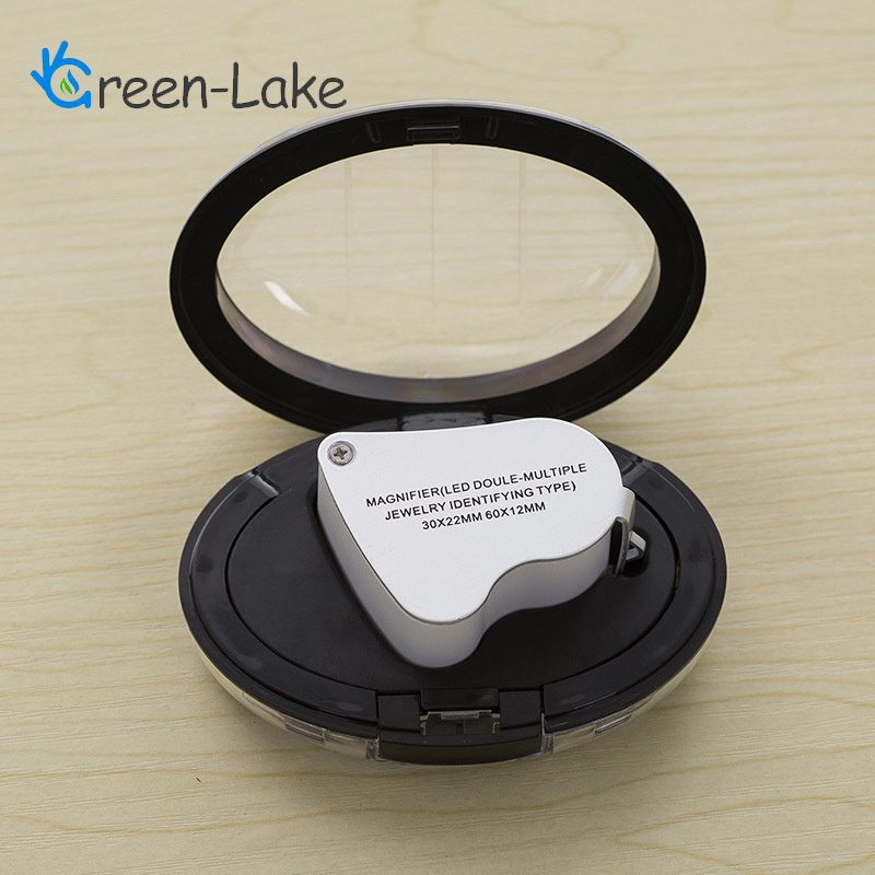 Magnifier LEDDouble Multiple Jewelry Identifying Type 30X22mm,60X12mm,