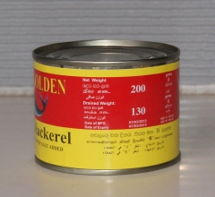 Canned Mackerel in Oil