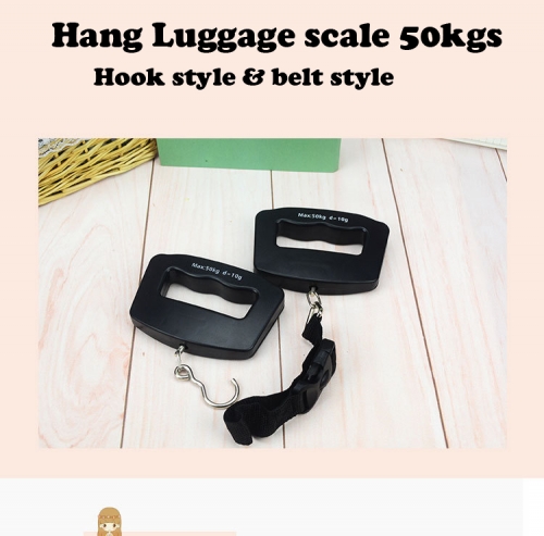 Portable Hang Luggage scale 50kgs