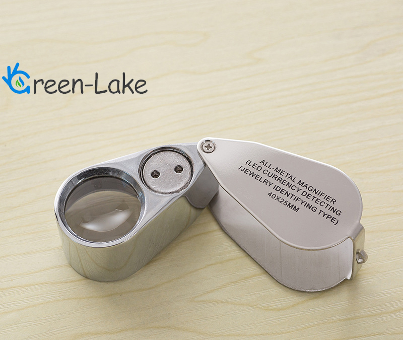 All Metal Magnifier LED Currency detecting/Jewelry Indentifying type