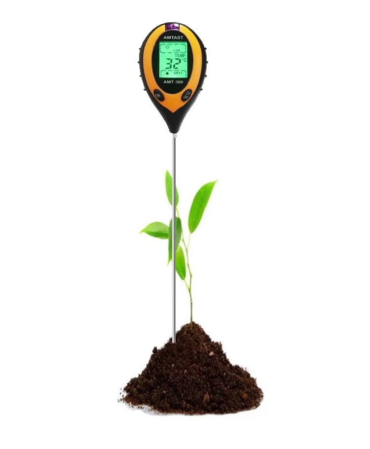 4 in 1 Digital Soil PH meter&soil Moisture meter&Temperature & Light
