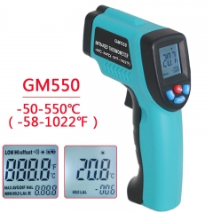 Infrared Laser thermometer -50°C to 550°C with backlight display for Industrial use