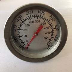 Stainless Steel Oven BBQ Thermometers 50-500 Degree C