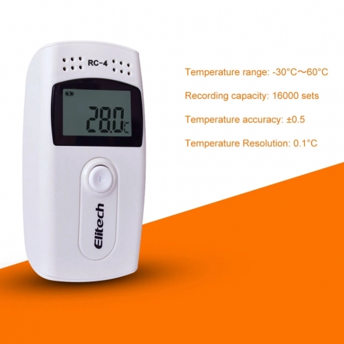 Temperature Data Recorder USB Warehouse Cold Chain Transportation Data Logger