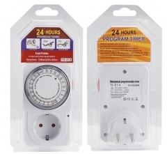 220V Mechanical Antiflaming 15 Minutes to 24 Hours Au Standard Timer Switch