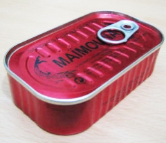 Canned sardines in oil 125g