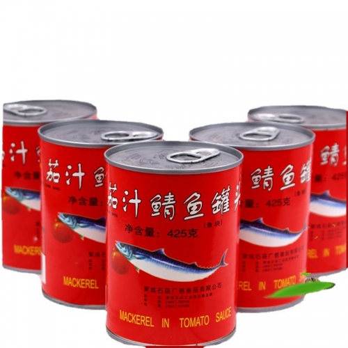 Canned mackerel in tomato sauce/in brine/in oil