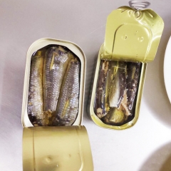 Canned sardines in oil 125g