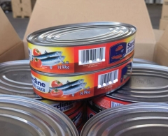 canned sardine in tomato sauce oval cans 425g