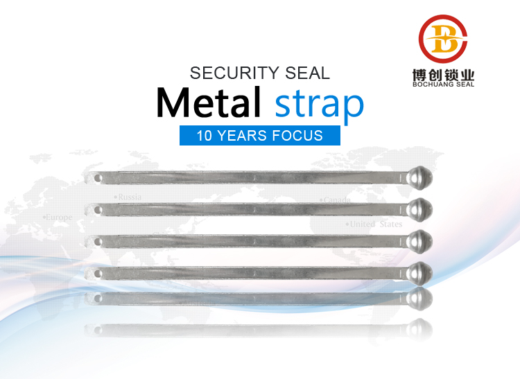 Metal strap seal BC-S102