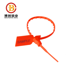 BC-P108 Colorful self locking custom printed plastic seal