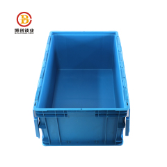 Caja de almacenamiento de plástico apilable almacenamiento caja de plástico