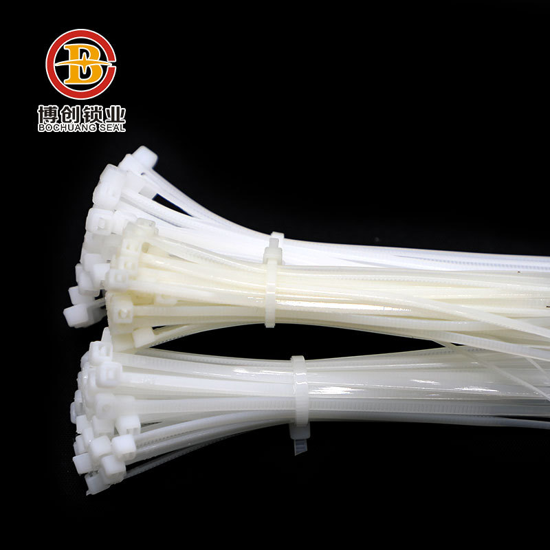 Alta calidad de plástico superior clips de corbata con cable lazos de sellado de nylon
