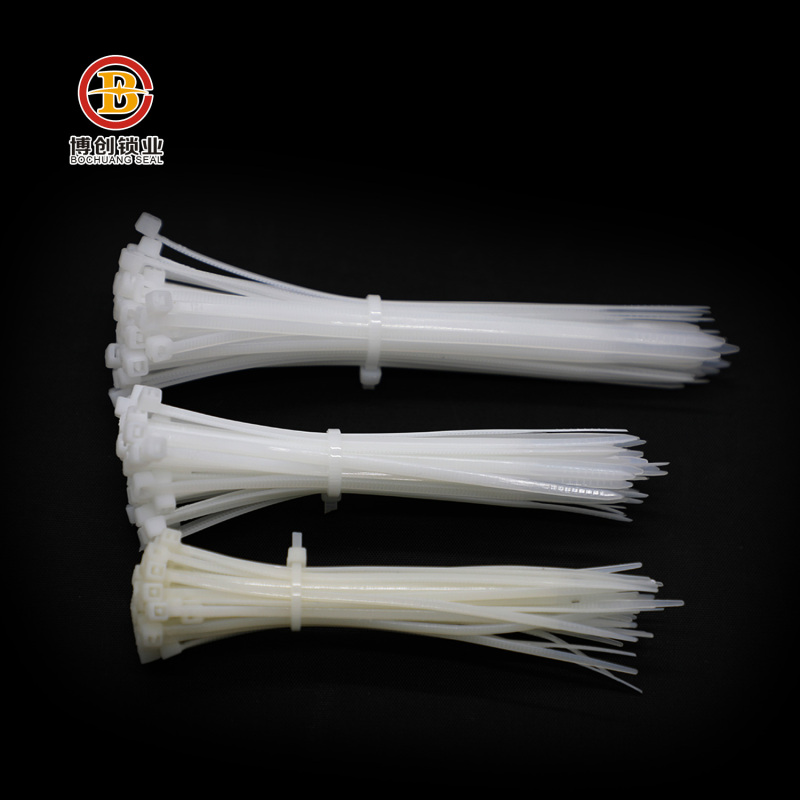 Alta calidad de plástico superior clips de corbata con cable lazos de sellado de nylon