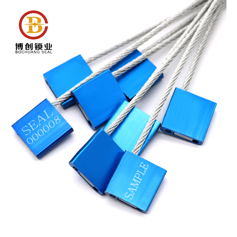 BC-C208 Metal Cable Seal Aluminium Aluminum Security Cable Seal Manufacturers