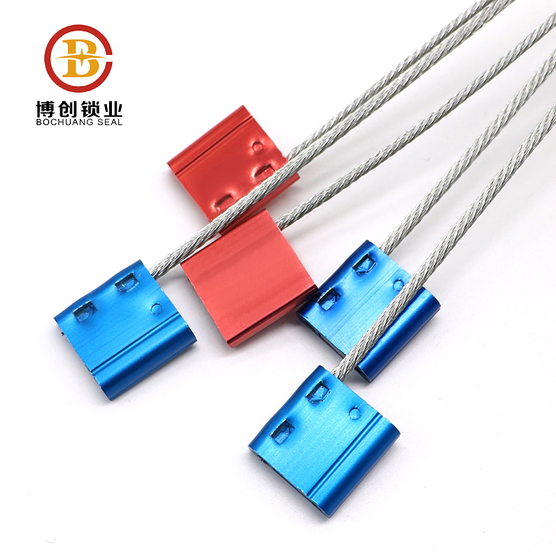 BC-C208 Metal Cable Seal Aluminium Aluminum Security Cable Seal Manufacturers