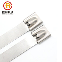 BCST001  Attache de câble en acier inoxydable Attache de câble en acier inoxydable enduite de PVC