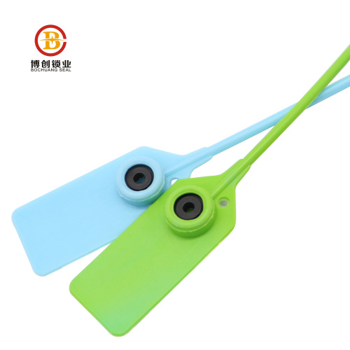 BC-P308 tamper evident plastic seal plastic seal tags for clothing