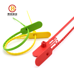 BC-P102 customized various color plastic security seal lock