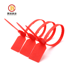 BC-P103 Disposable custom plastic strip seal tag