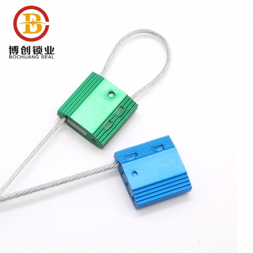 China fornecedor de sello de fixação de cabo de aço inoxidável estável