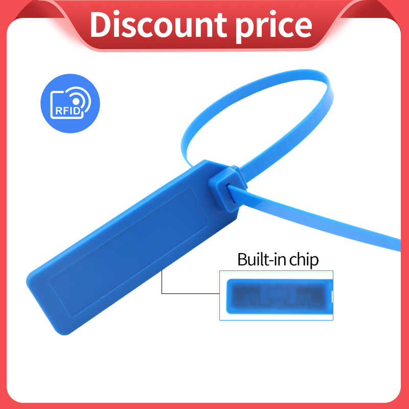 BCPS431 Adjustable length security plastic seal with logo and serial number