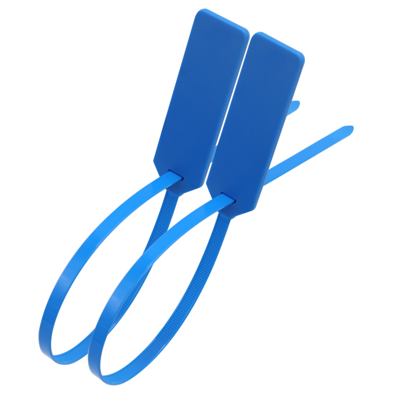 BCPS431 Adjustable length security plastic seal with logo and serial number