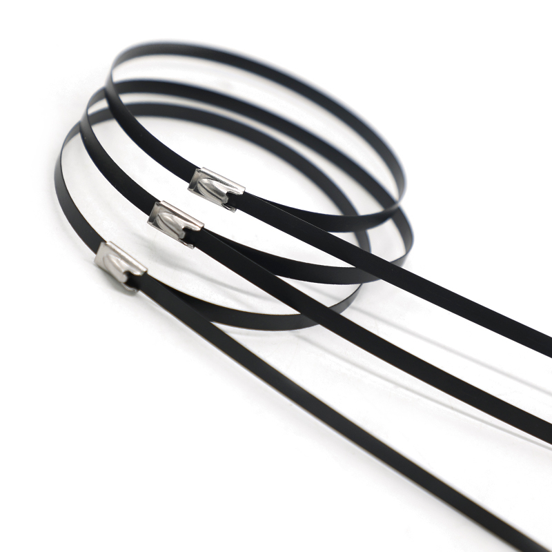 BCST006 PVC coated stainless steel cable tie
