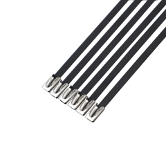BCST006 PVC coated stainless steel cable tie