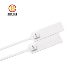 BCP023 Shipping safety tamper evident plastic strip seal with number
