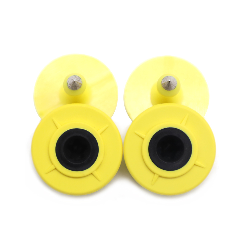 BCE132 barcode double ear tags for cow males ear tag and female part ear tag