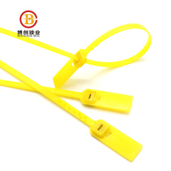 BC-P309 Tamper trunk cargo security plastic strips seal with number