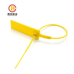BCP314 Tamper proof transparent plastic seal container with seal