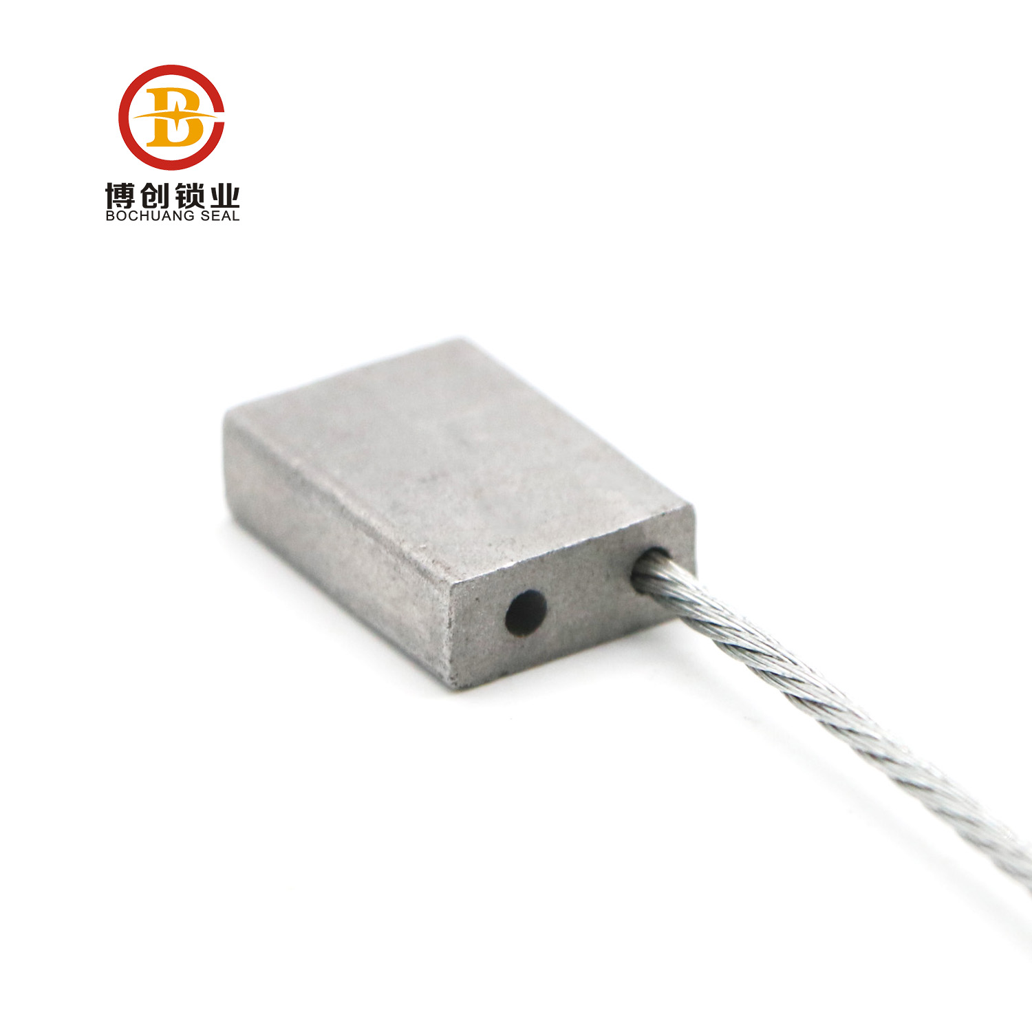 BC-C109 Factory disposable tamper evident aluminum alloy lock head cable seal