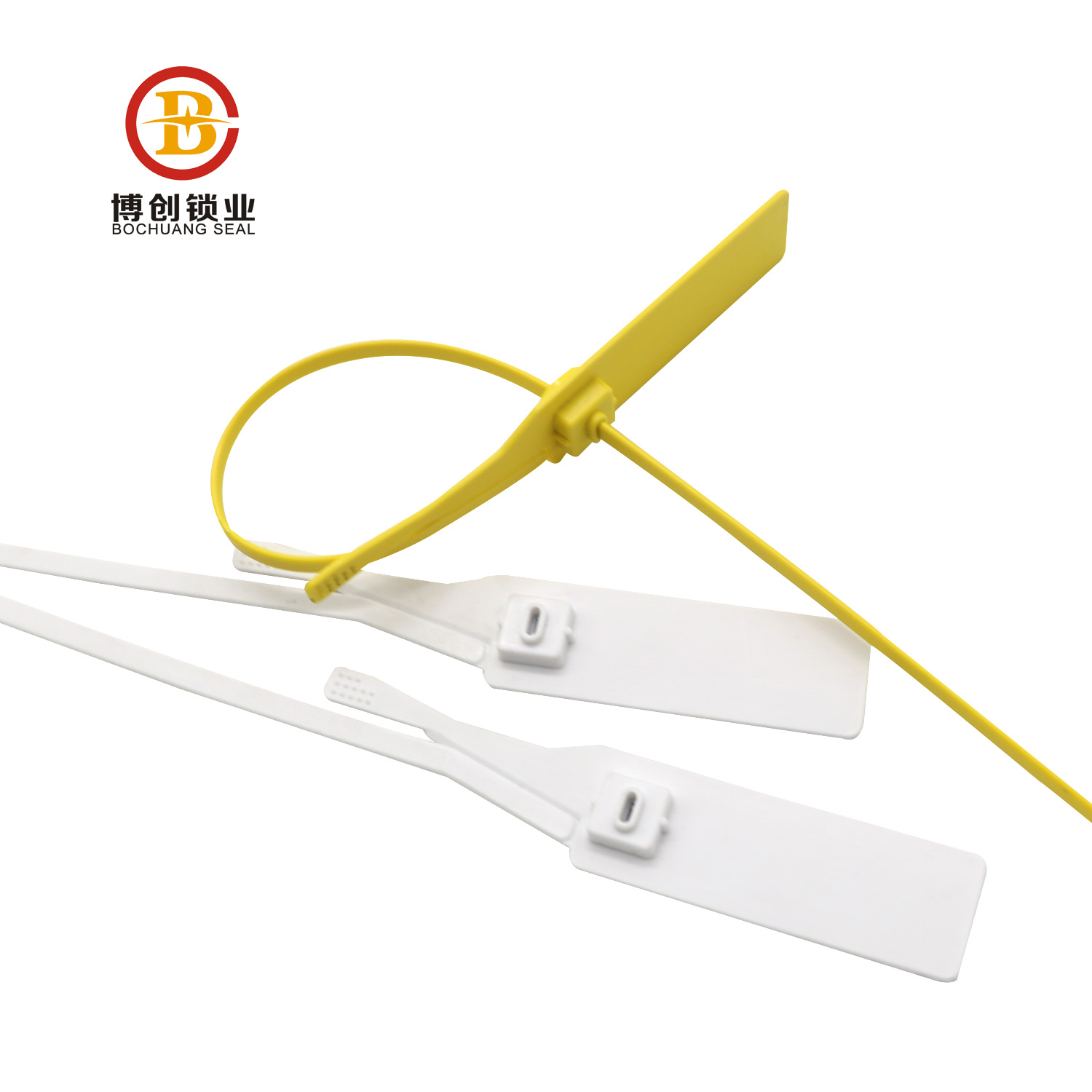 BCP024 Custom logo plastic security seal