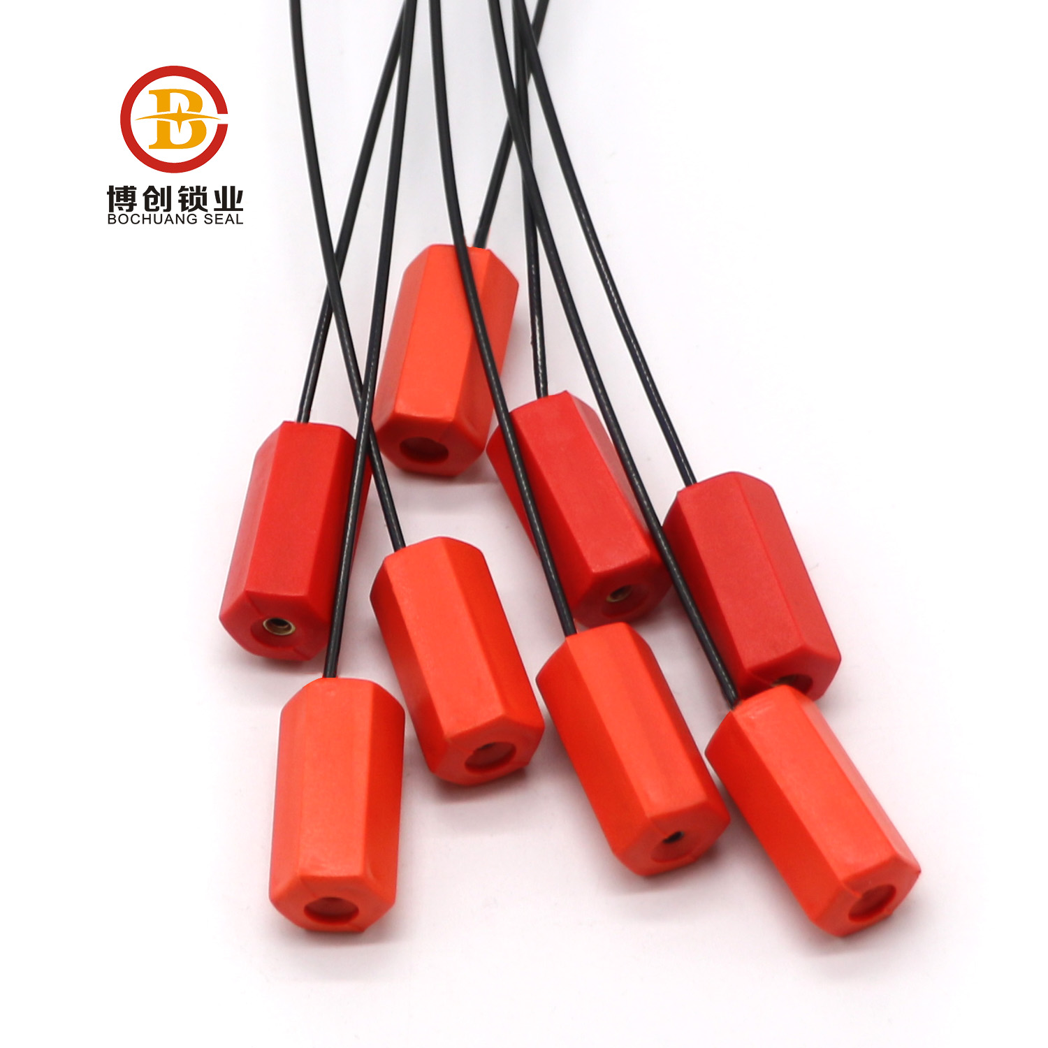 BC-C106 Anti-tamper proof single use cable seal with customized color