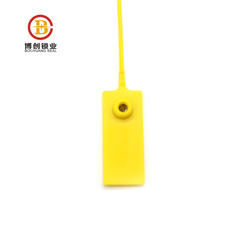 BCP314 Tamper proof transparent plastic seal container with seal