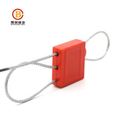 BC-C604 Tamper Evident Self Locking Pull Tight Wire Cable Seal For Logistics