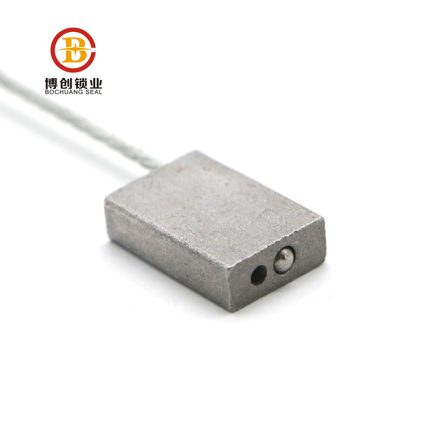BC-C109 Factory disposable tamper evident aluminum alloy lock head cable seal