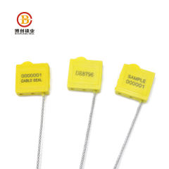 BC-C604 Tamper Evident Self Locking Pull Tight Wire Cable Seal For Logistics