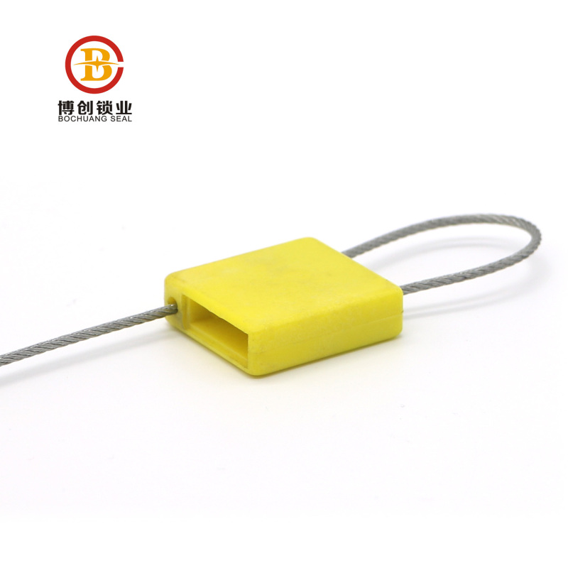 BC-C602 High strength plastic steel wire cable seal with serial number