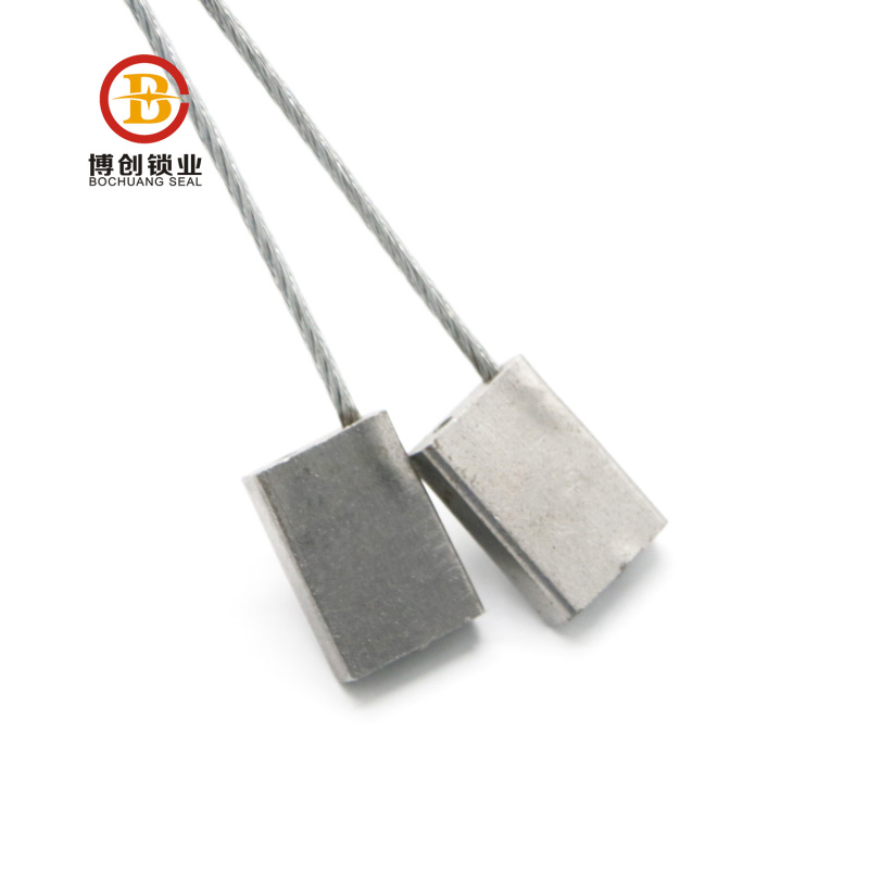 BC-C109 Factory disposable tamper evident aluminum alloy lock head cable seal