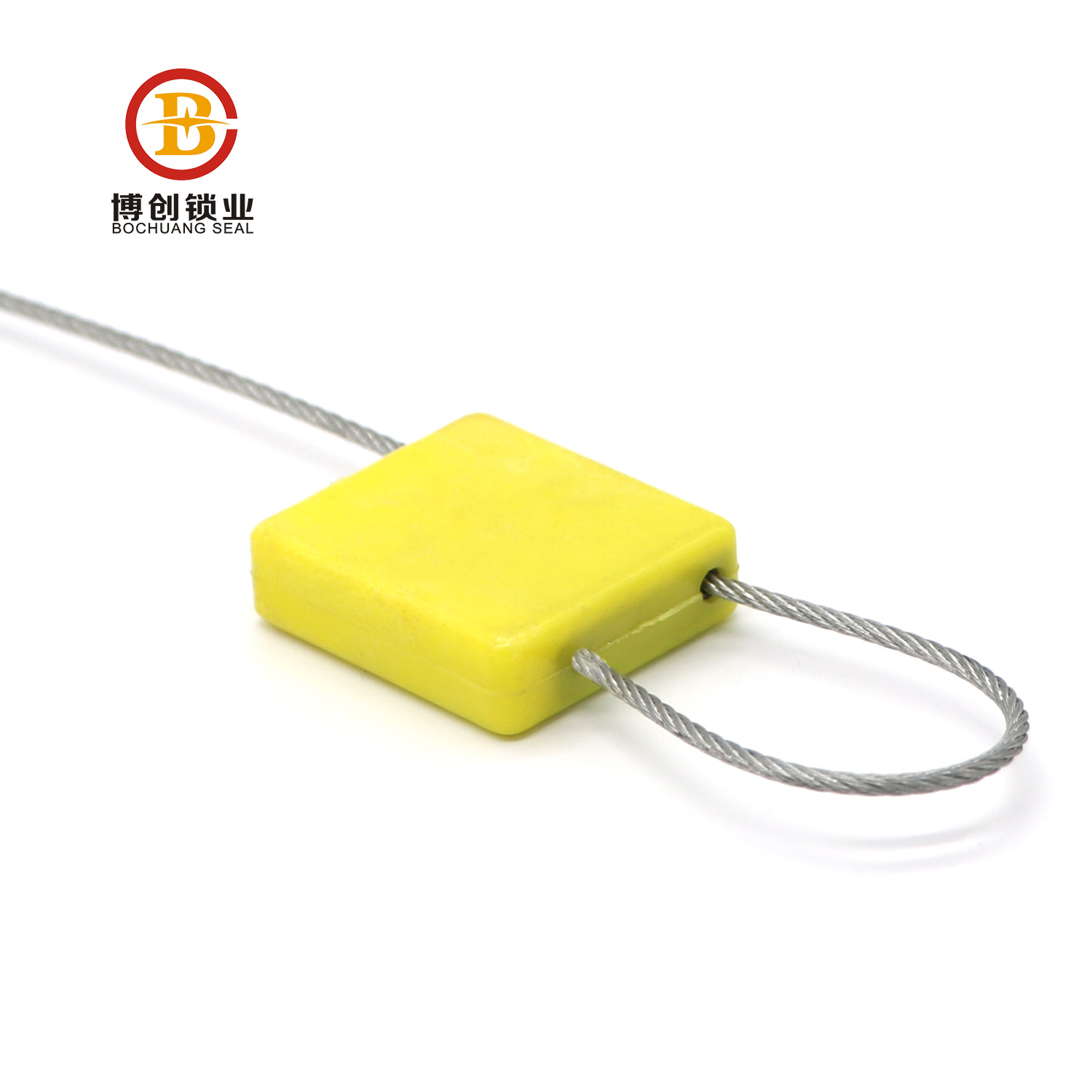 BC-C602 High strength plastic steel wire cable seal with serial number